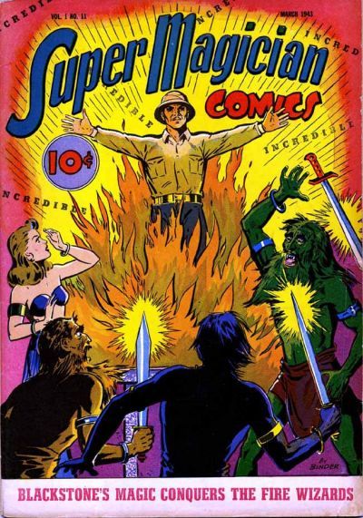 Super-Magician Comics 1941 #11 - 1.5 - $15.00