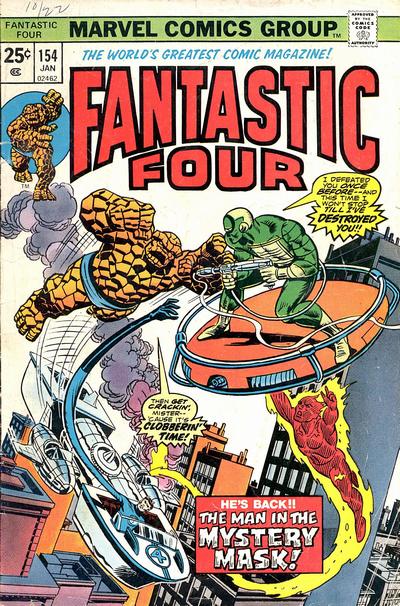 Fantastic Four 1961 #154 - No Condition Defined - $5.00