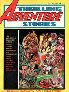 Thrilling Adventure Stories 1975 #1 - back issue - $15.00