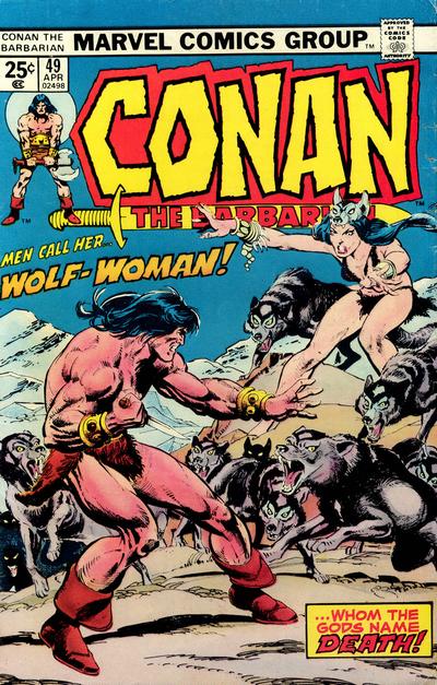 Conan the Barbarian 1970 #49 Regular Edition - back issue - $7.00