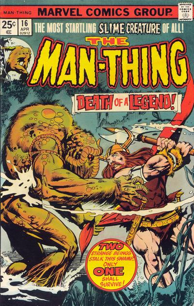 Man-Thing 1974 #16 Regular - back issue - $4.00