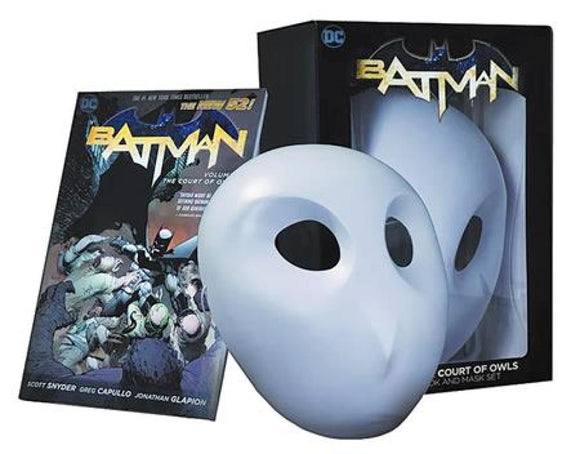 BATMAN THE COURT OF OWLS MASK AND BOOK SET NEW EDITION