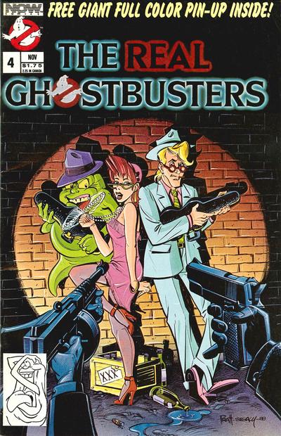 The Real Ghostbusters 1988 #4 Direct ed. - back issue - $16.00