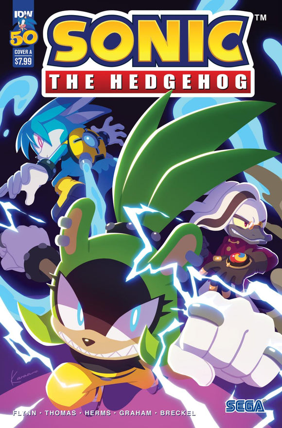 Sonic the Hedgehog #50 Variant A Sonic Team