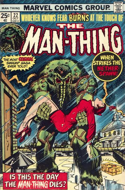 Man-Thing 1974 #22 Regular Edition - back issue - $5.00