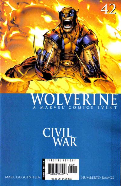 Wolverine #42 Direct Edition - back issue - $4.00