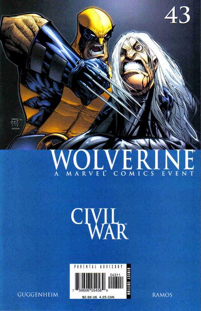 Wolverine #43 Direct Edition - back issue - $4.00