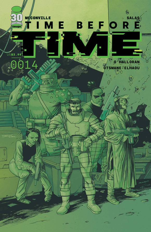 TIME BEFORE TIME #14 CVR A SHALVEY