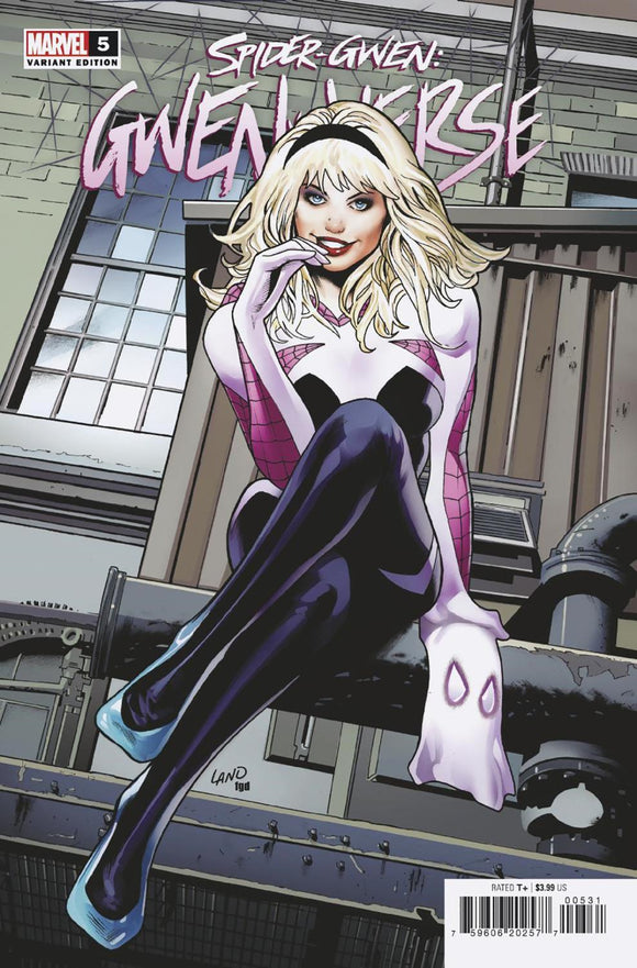 SPIDER-GWEN GWENVERSE 5 LAND HOMAGE VAR CVR C