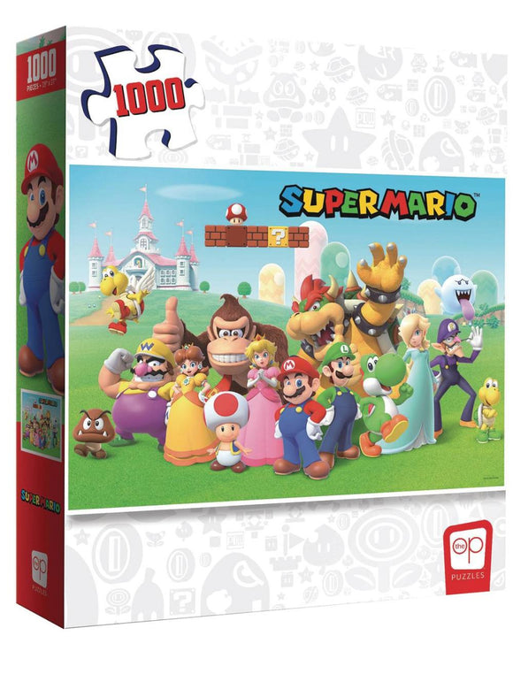 SUPER MARIO MUSHROOM KINGDOM 1000 PC PUZZLE