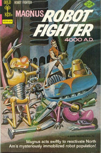 Magnus, Robot Fighter #44 Gold Key - reader copy - $3.00