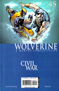 Wolverine #45 Direct Edition - back issue - $4.00