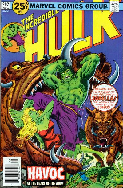 The Incredible Hulk 1968 #202 25? - back issue - $5.00