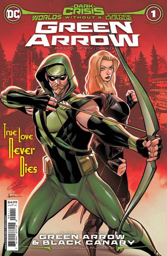 DARK CRISIS WORLDS WITHOUT A JUSTICE LEAGUE GREEN ARROW #1 ONE SHOT CVR A CLAYTON HENRY