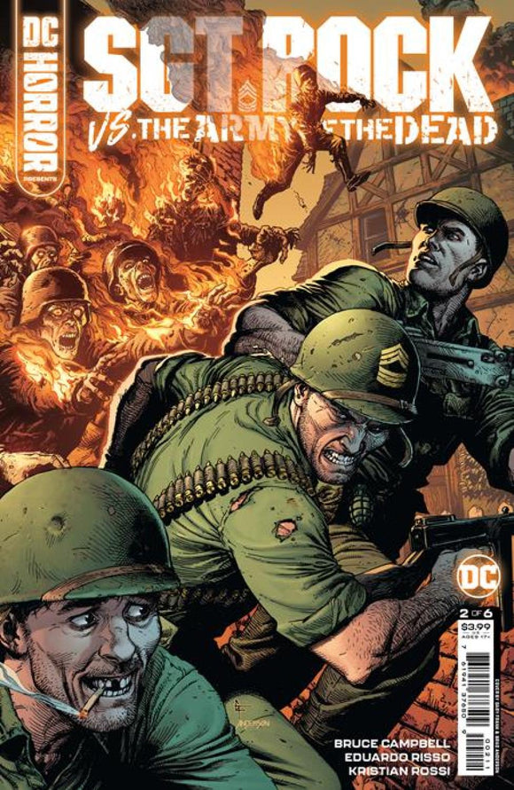 DC HORROR PRESENTS SGT ROCK VS THE ARMY OF THE DEAD #2 CVR A GARY FRANK (OF 6)
