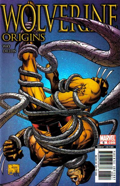 Wolverine: Origins #6 Quesada Cover - back issue - $4.00