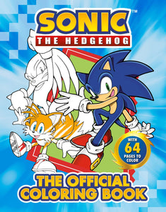 SONIC THE HEDGEHOG THE OFFICIAL COLORING BOOK