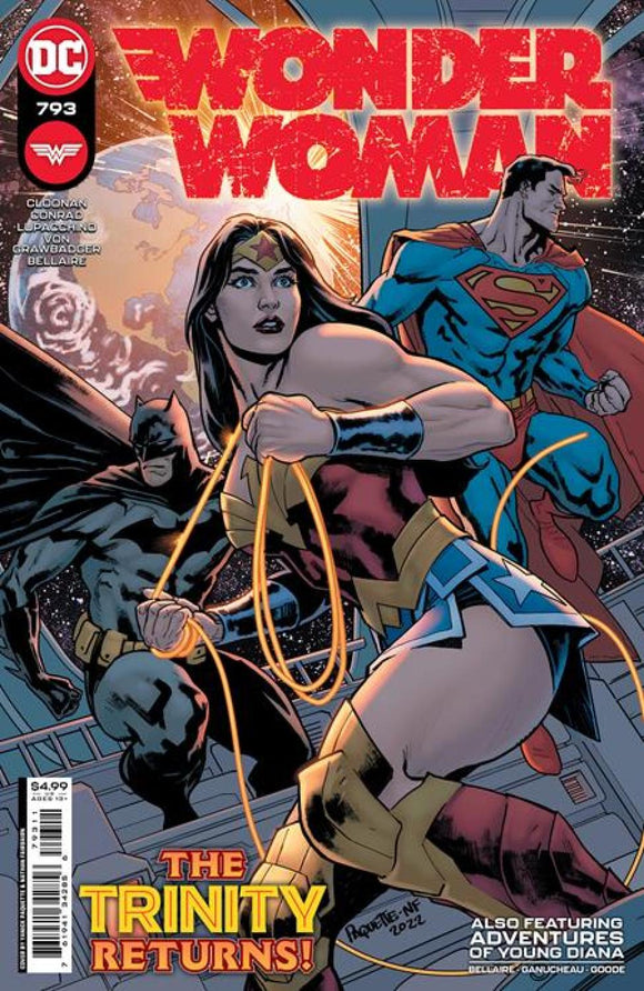 WONDER WOMAN #793 CVR A YANICK PAQUETTE KAL-EL RETURNS TIE-IN