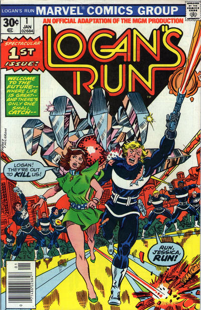Logan's Run 1977 #1 Regular Edition - back issue - $7.00