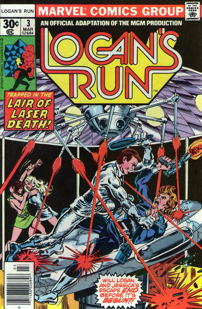 Logan's Run 1977 #3 Regular Edition - back issue - $5.00