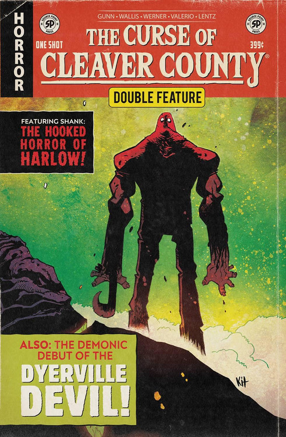 CURSE OF CLEAVER COUNTY DOUBLE FEATURE CVR A WALLIS