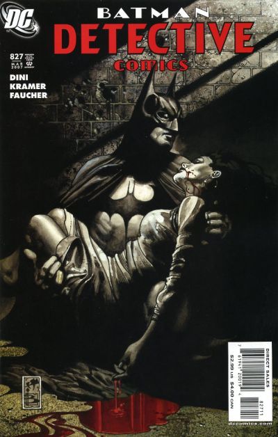 Detective Comics #827 Direct Sales - back issue - $4.00