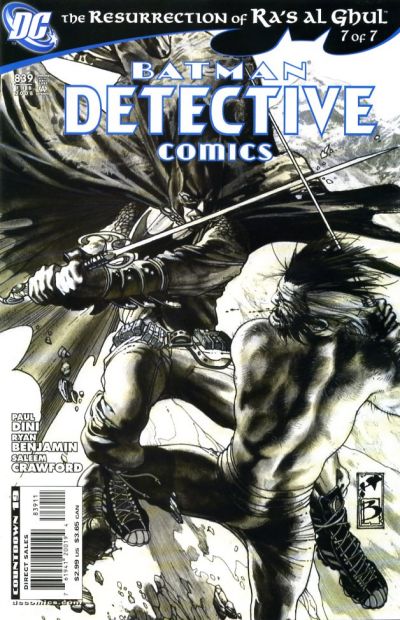 Detective Comics #839 Direct Sales - back issue - $4.00