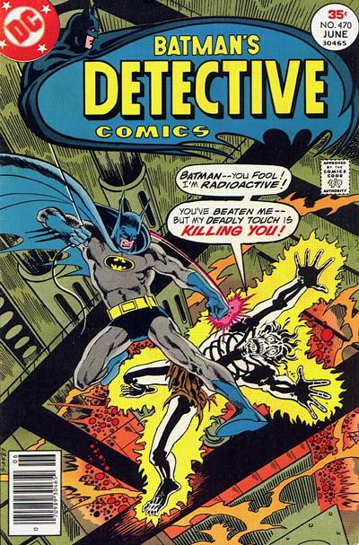 Detective Comics #470 Signed by Walt Simonson on first page - back issue - $29.00