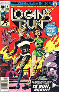 Logan's Run 1977 #6 30? - 7.5 - $18.00