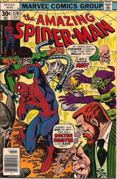 The Amazing Spider-Man 1963 #170 30? - No Condition Defined - $5.00