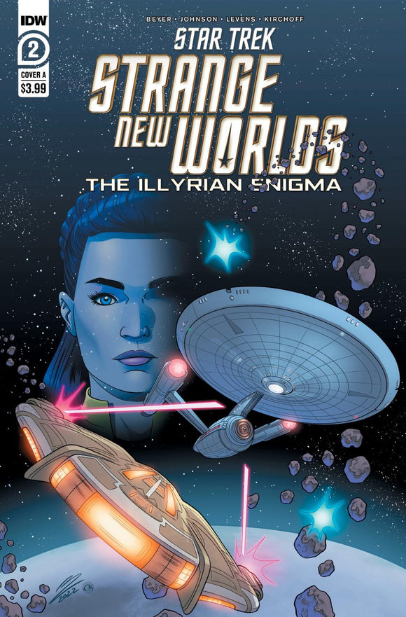 STAR TREK STRANGE NEW WORLDS--THE ILLYRIAN ENIGMA #2 VAR A LEVENS CVR A