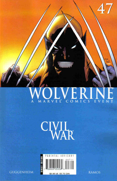 Wolverine #47 Direct Edition - back issue - $4.00