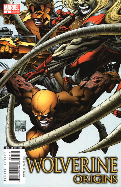 Wolverine: Origins #7 Quesada Cover - back issue - $5.00