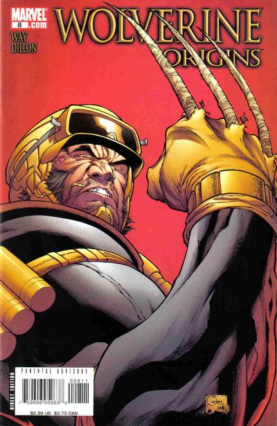 Wolverine: Origins #8 Quesada Cover - back issue - $8.00