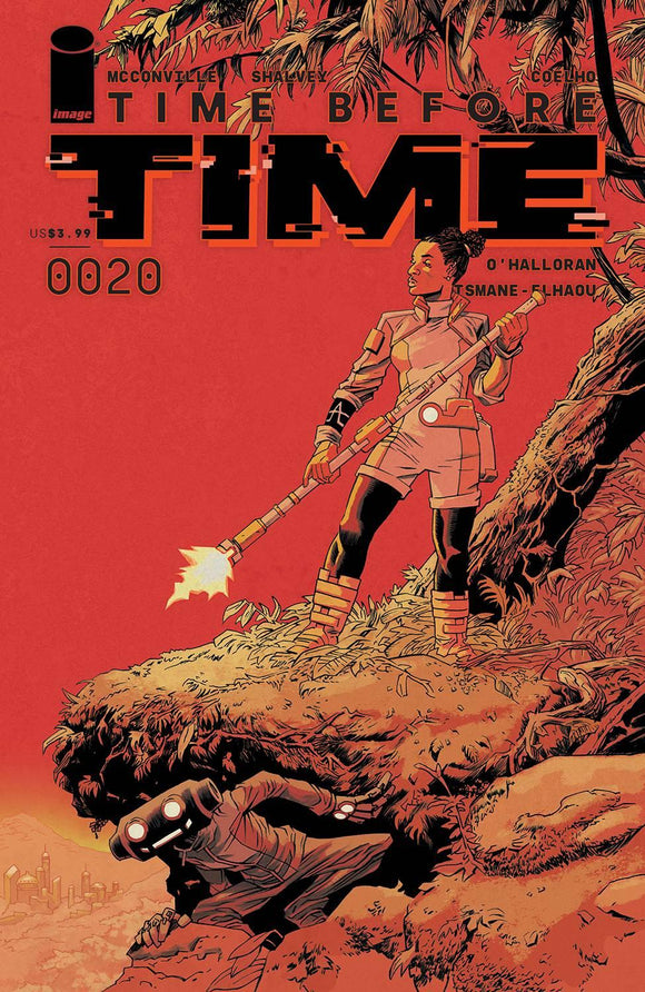 TIME BEFORE TIME #20 CVR A SHALVEY