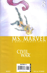 Ms. Marvel #8 Direct Edition - back issue - $4.00