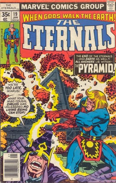 The Eternals 1976 #19 - reader copy - $4.00