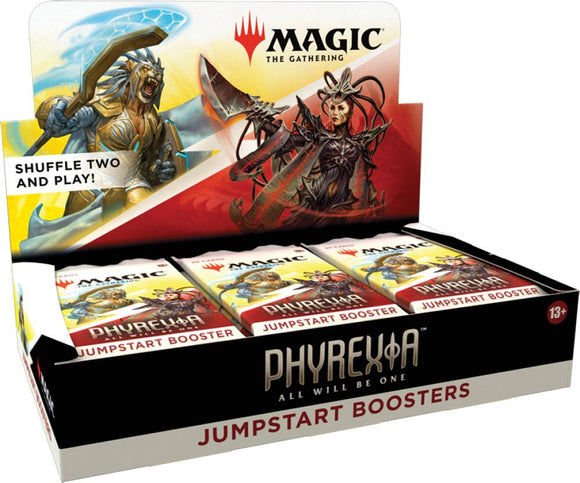 MAGIC THE GATHERING CCG PHYREXIA - ALL WILL BE ONE JUMPSTART BOOSTER DISPLAY 18