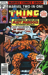 Marvel Two-in-One #37 Regular - back issue - $3.00