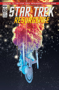 STAR TREK RESURGENCE #5 COVER A HOOD CVR A