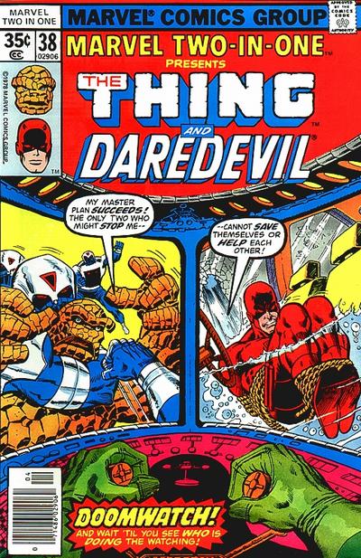 Marvel Two-in-One #38 Regular Edition - back issue - $3.00