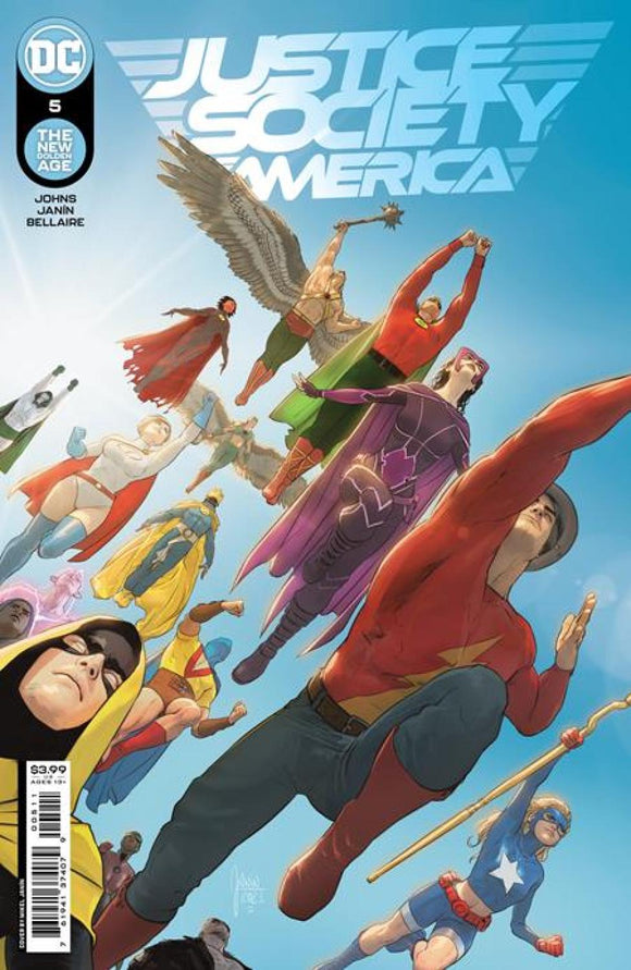 JUSTICE SOCIETY OF AMERICA #5 CVR A MIKEL JANIN (OF 12)