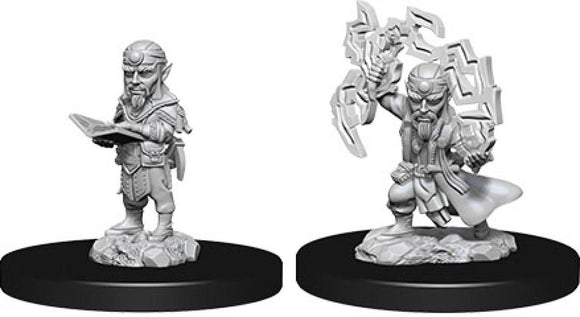 Pathfinder Deep Cuts Unpainted Miniatures: W09 Male Gnome Sorcerer