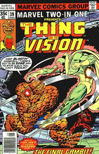 Marvel Two-in-One #39 Regular - back issue - $3.00