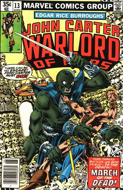 John Carter Warlord of Mars 1977 #13 - back issue - $4.00