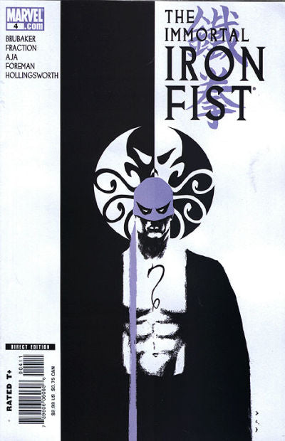 The Immortal Iron Fist #4 Direct ed. - back issue - $5.00