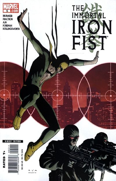 The Immortal Iron Fist #5 Direct ed. - back issue - $4.00