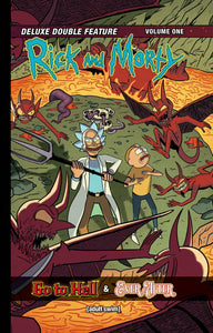 RICK AND MORTY DLX DOUBLE FEATURE HC VOL 01