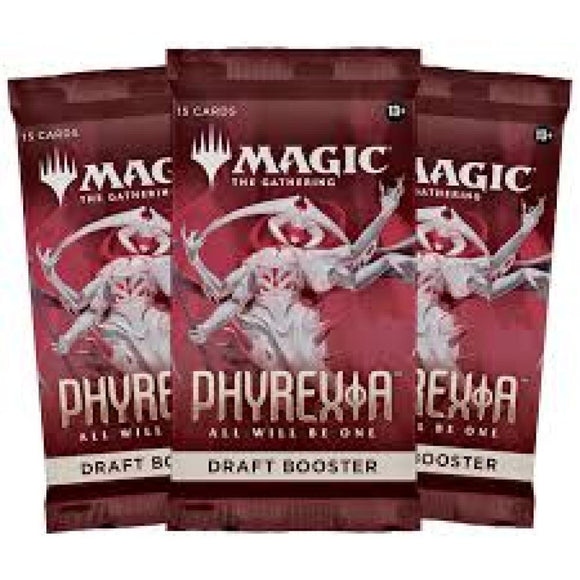 MAGIC THE GATHERING CCG PHYREXIA - ALL WILL BE ONE DRAFT BOOSTER PACK