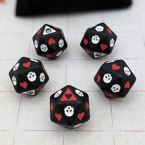 DEATH SAVING THROW DICE 5 PIECE SET